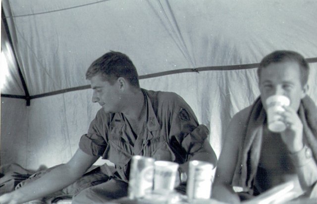 SSGT. C. D. Allen, Lt Phillip Van Kiken